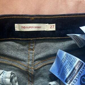 710 Levis super sknny jeans size 27